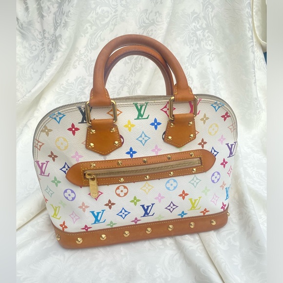 Louis Vuitton Handbags - Vintage Louis Vuitton Alma Takashi Murakami Multi Colore (blanc)